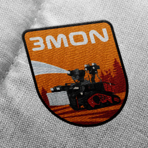 3mon custom embroidered patch 2