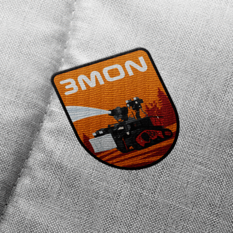 3MON Rescue Robot – Custom Patch Design