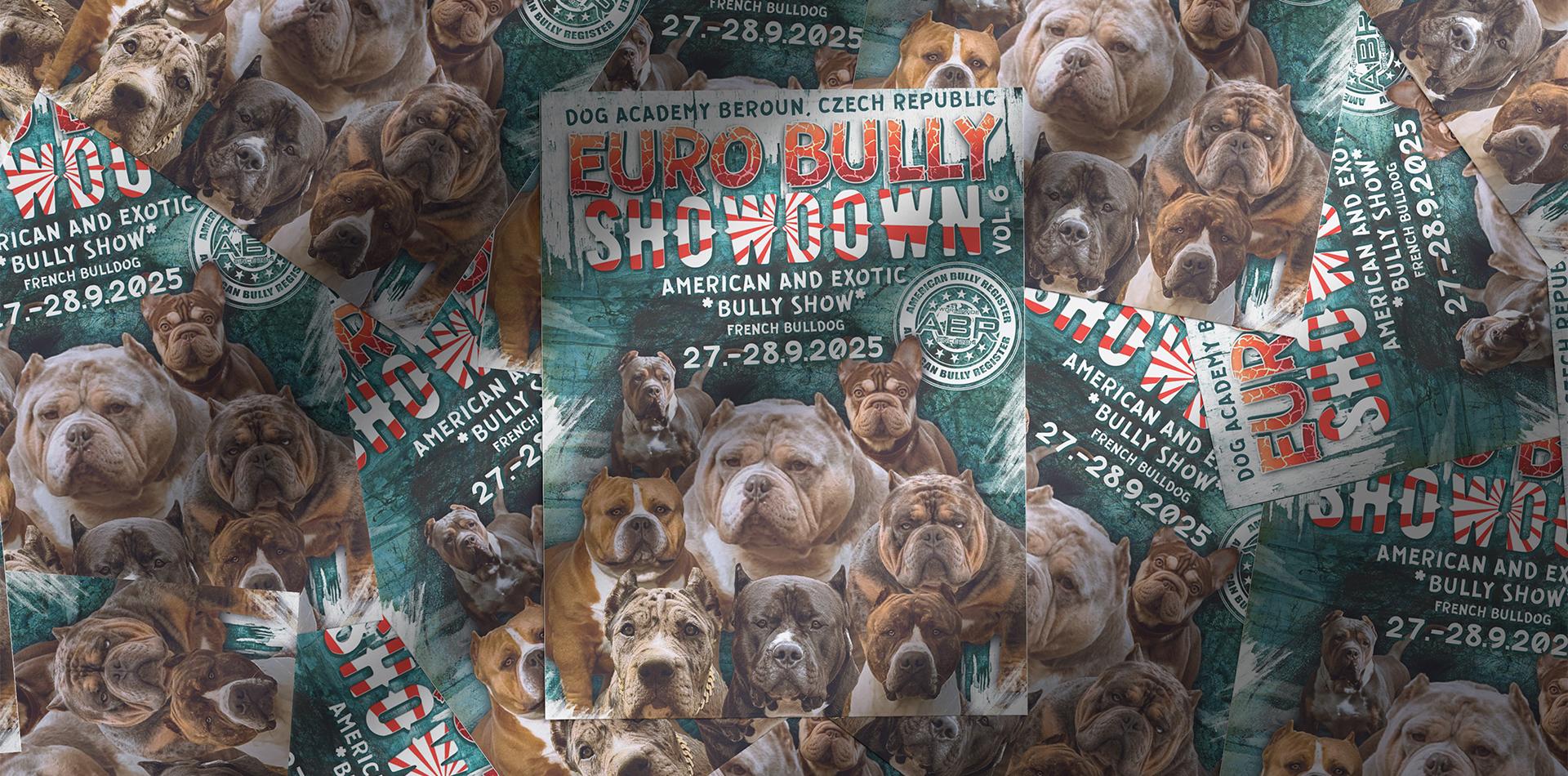 EuroBullyShowdown Beroun – Striking Poster Design
