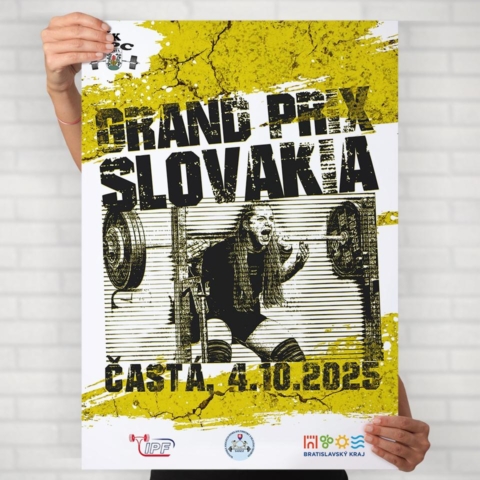 grand prix slovakia promo poster design